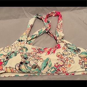 Floral Billabong bikini top